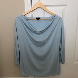 Ann Taylor factory light blue medium top